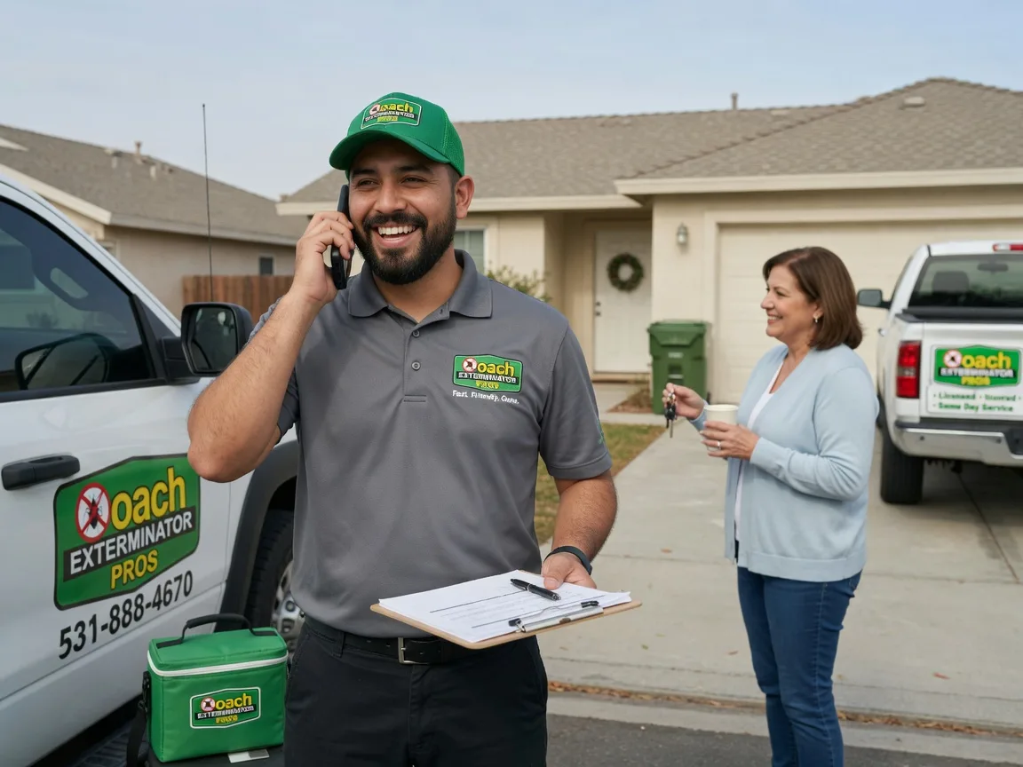 Pest Control Roach Exterminator North Georgetown, OH FAQs